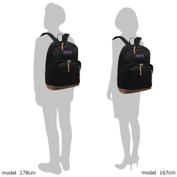 ジャンスポーツ リュック バックパック RIGHT PACK ライトパック 28L ブラック メンズ レディース ユニセックス JANSPORT JS0A4QVA 008 A4対応の画像