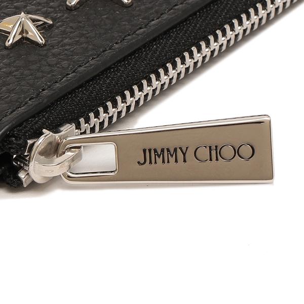 ジミーチュウ カードケース オーブプラス ブラック メンズ JIMMY CHOO OBUPLUSUUF 14503815 CHOO ジミーチュウ JIMMY カードケース オーブプラス ブラック メンズ OBUPLUSUUF SILVER