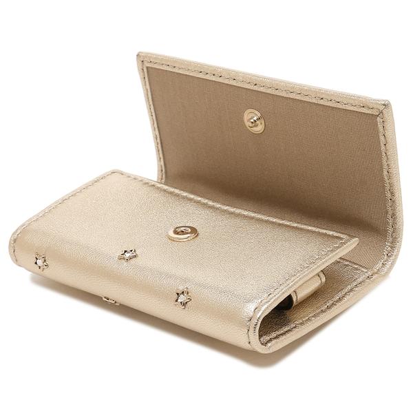 JIMMY CHOO（ジミーチュウ） キーケース ネプチューン ゴールド