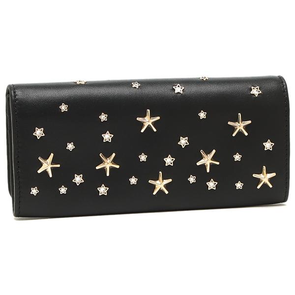 JIMMY CHOO ジミーチュウ 長財布（かぶせ蓋） ニノ スタースタッズ  