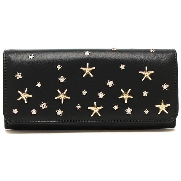 JIMMY CHOO ジミーチュウ 長財布（かぶせ蓋） ニノ スタースタッズ 