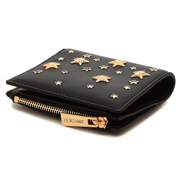 JIMMY CHOO ジミーチュウ 二つ折り財布 ハンニ コンパクト財布