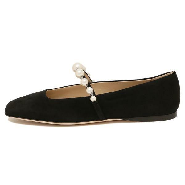 JIMMY CHOO ジミーチュウ バレエシューズ フラットシューズ アデ 