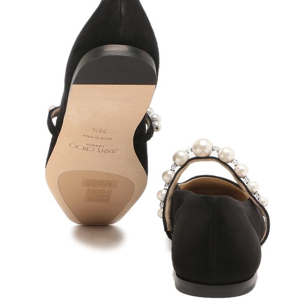 JIMMY CHOO ジミーチュウ バレエシューズ フラットシューズ アデ 