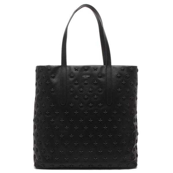 JIMMY CHOO ジミーチュウ トートバッグ スタースタッズ ブラック  
