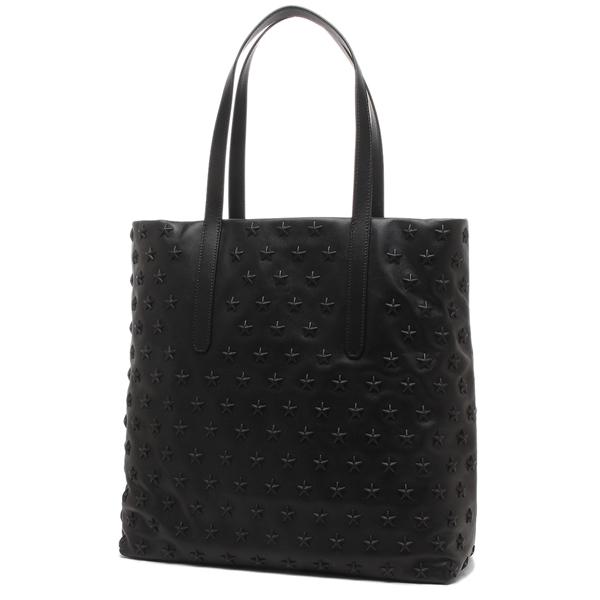 JIMMY CHOO ジミーチュウ トートバッグ スタースタッズ ブラック 
