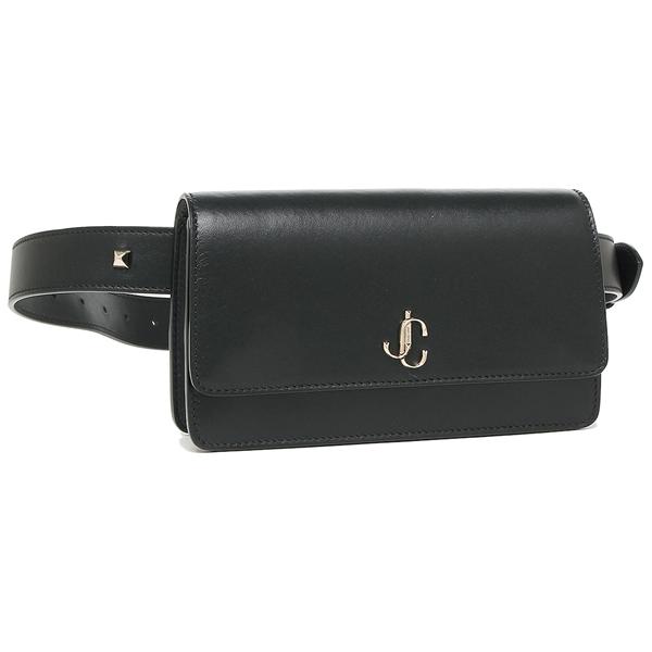 注目の ジミーチュウ ボディバッグ ショルダーバッグ レディース ヴァレンヌ ベルトバッグ Jcピース Jimmy Choo Varennepkj Pkj ブラック 高い素材 Test Saffronfix Com
