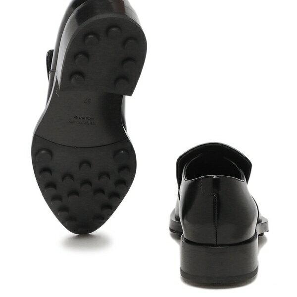 JIL SANDER ジルサンダー ローファー ポインテッドトゥ ブラック JIL SANDER ジルサンダー ローファー ポインテッドトゥ ブラック