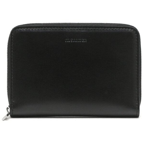 JIL SANDER ベージュレザー二つ折り財布 ジルサンダー Jil Sander 二つ折り財布 ミニ財布 ベージュ メンズ JIL