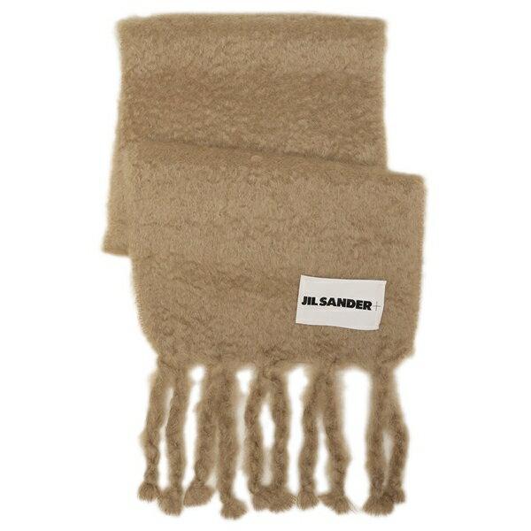 JIL SANDER（ジルサンダー） マフラー ワイド フリンジ モヘア ウール