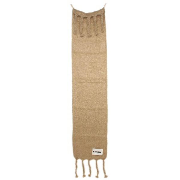 JIL SANDER（ジルサンダー） マフラー ワイド フリンジ モヘア ウール