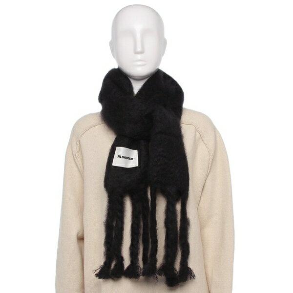 JIL SANDER（ジルサンダー） マフラー ナロー フリンジ モヘア ウール