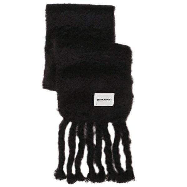JIL SANDER（ジルサンダー） マフラー ナロー フリンジ モヘア ウール