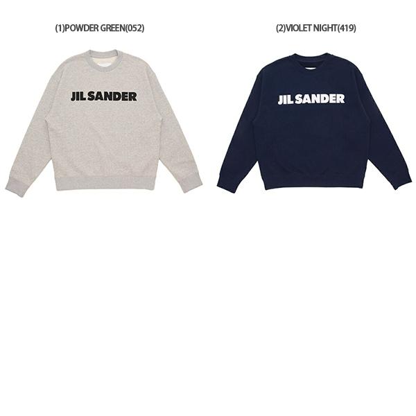 ジルサンダー スウェット トレーナー 長袖 クルーネック レディース LOGO SWEAT JIL SANDER J53GU0003 J20010 J20335の画像