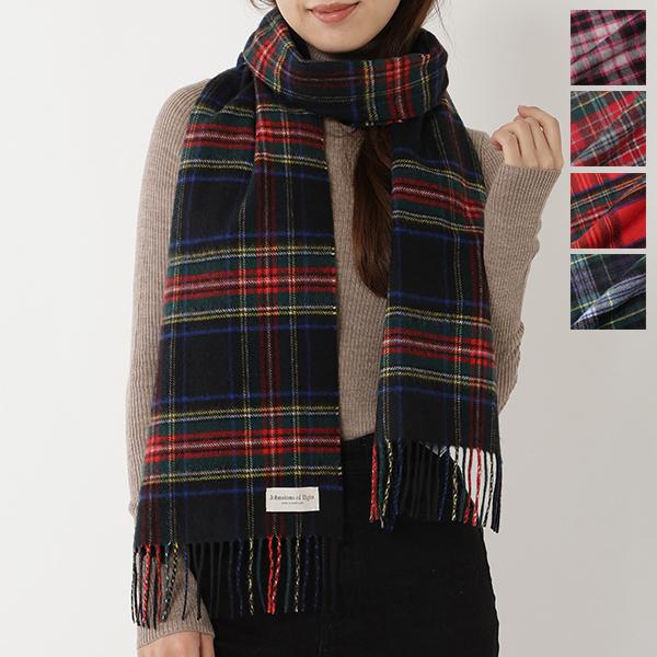 新品Johnstons of Elgin マフラー ユニセックス タグ付 Johnstons of Elgin（ジョンストンズ オブ エルガン） ジョンストンズ