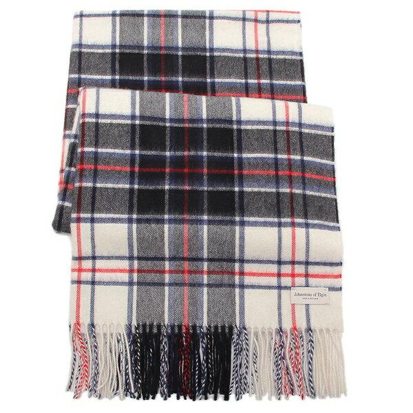 ジョンストンズ ストール マフラー レディース JOHNSTONS OF ELGIN WA000056 WOVEN STOLE 大判の画像