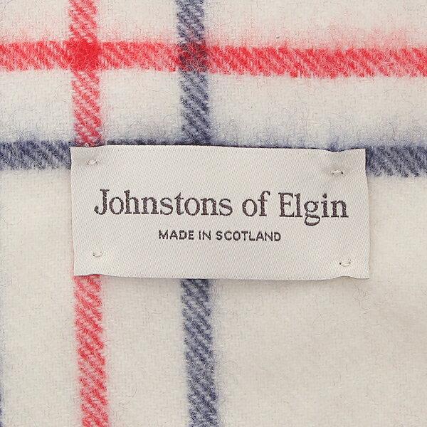 ジョンストンズ ストール マフラー レディース JOHNSTONS OF ELGIN WA000056 WOVEN STOLE 大判の画像