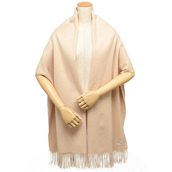 15801✨ジョンストンズ カシミヤ100% 大判ストール 無地 ベージュ Johnstons of Elgin（ジョンストンズ オブ エルガン） ジョンストンズ