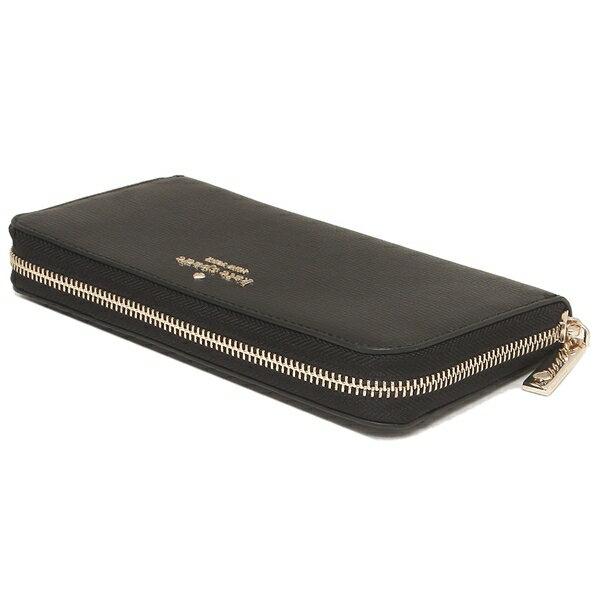 未使用品 KATE SPADE（ケイトスペード）フラニーレザー長財布/ブラック kate spade NEW YORK ケイトスペード KATE SPADE 長財布