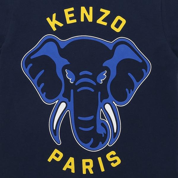 ケンゾー 子供服 Tシャツ カットソー キッズ ネイビー キッズ KENZO K60357 84A｜axes｜06