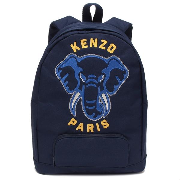 【P10％ 4/28 0時〜4/29 24時】ケンゾー リュック バックパック キャンバス バックパック キッズ ネイビー キッズ KENZO K60384 84A A4対応｜axes｜05