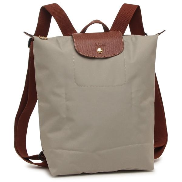 ロンシャン リュック バックパック プリアージュ オリジナル Mサイズ グレー レディース LONGCHAMP 10284 089 349 A4対応 | LONGCHAMP