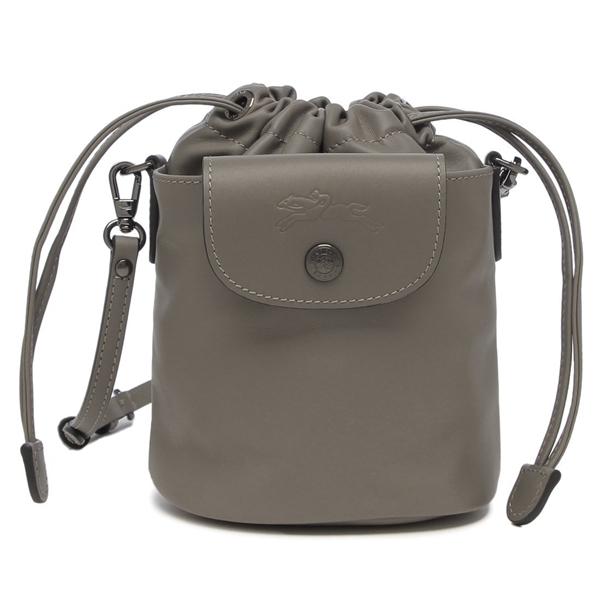 ロンシャン ショルダーバッグ プリアージュ エクストラ XSサイズ バケットバッグ グレー レディース LONGCHAMP 10317 987 P55_4