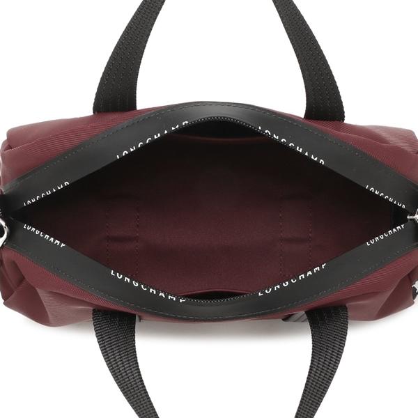ロンシャン ハンドバッグ ショルダーバッグ プリアージュ エナジー Mサイズ ワインレッド ブラック レディース LONGCHAMP 10342 HSR 119_1
