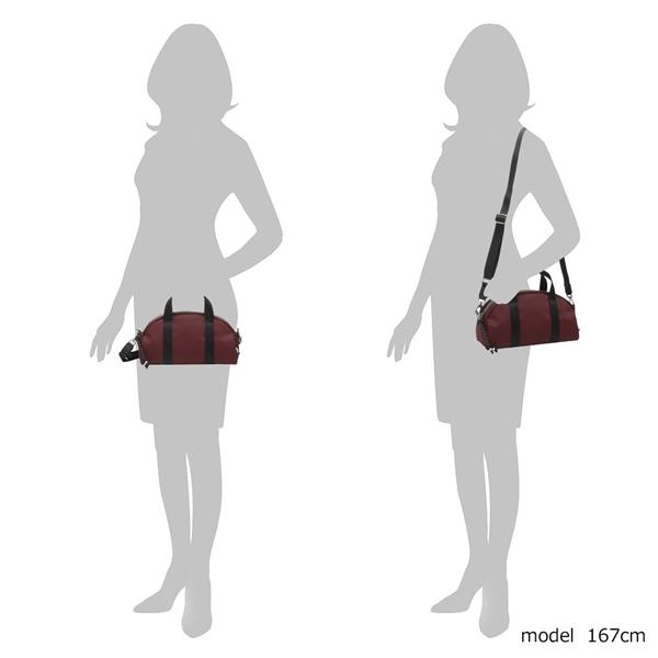 ロンシャン ハンドバッグ ショルダーバッグ プリアージュ エナジー Mサイズ ワインレッド ブラック レディース LONGCHAMP 10342 HSR 119_3
