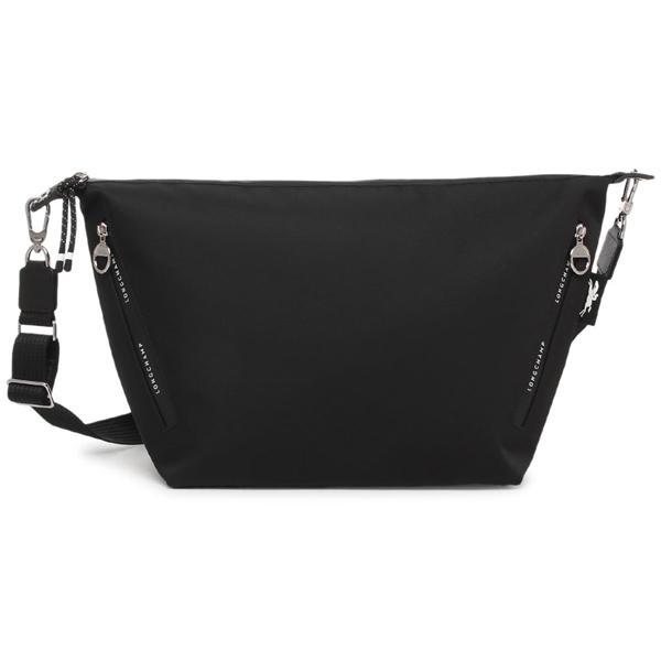 ロンシャン ショルダーバッグ プリアージュ エナジー ブラック メンズ レディース ユニセックス LONGCHAMP 10343 HSR 001 A4対応の画像