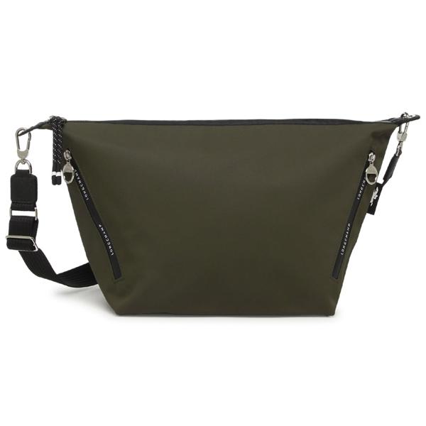 ロンシャン ショルダーバッグ プリアージュ エナジー カーキグリーン メンズ レディース ユニセックス LONGCHAMP 10343 HSR 892 A4対応の画像