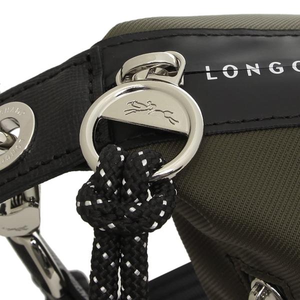 ロンシャン ショルダーバッグ プリアージュ エナジー カーキグリーン メンズ レディース ユニセックス LONGCHAMP 10343 HSR 892 A4対応の画像