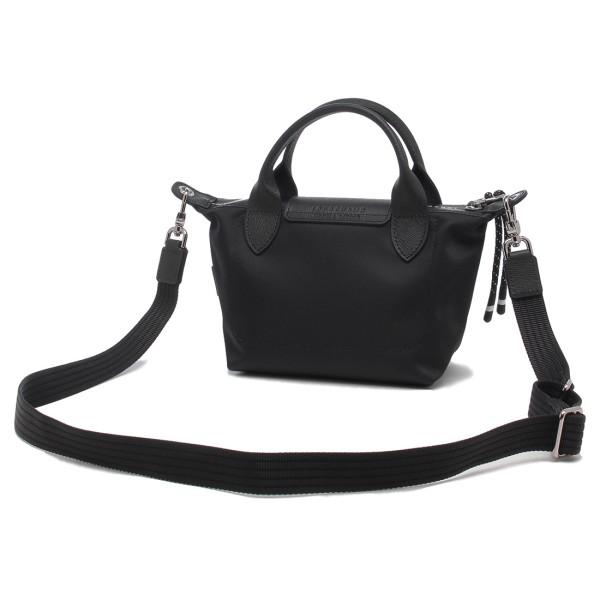 正規品　松坂屋購入　Longchamp プリアージュ XS かごバッグ ブラック 正規品 松坂屋購入 Longchamp プリアージュ XS かごバッグ