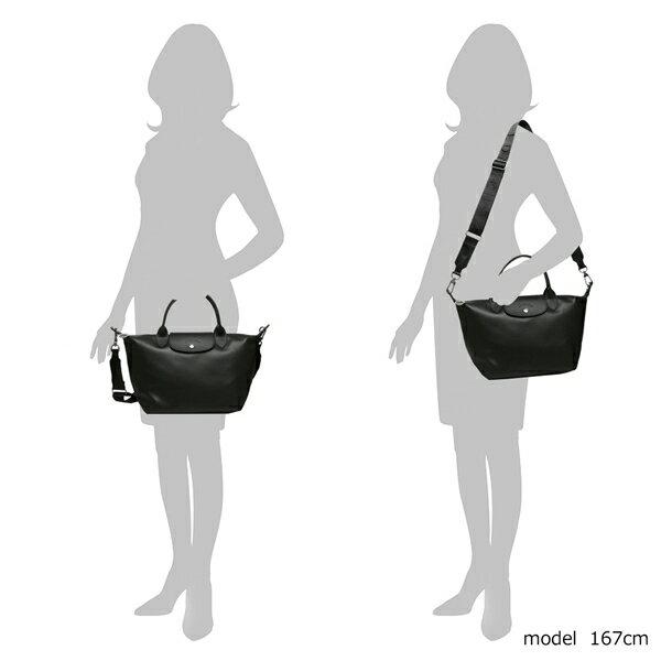 ロンシャン ハンドバッグ ル プリアージュ エクストラ S 2WAY ショルダー ブラック レディース LONGCHAMP 1512 987 001の画像