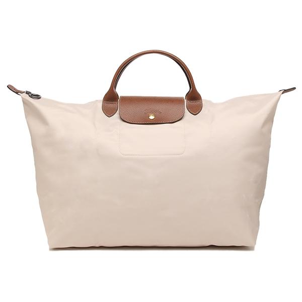 LONGCHAMP ベージュ ハンドバッグ LONGCHAMP（ロンシャン） ハンドバッグ ル プリアージュ L トラベル