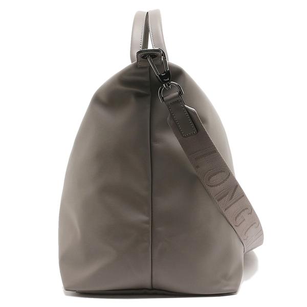ロンシャン LONGCHAMP ハンドバッグ トラベルバッグ プリアージュエクストラ Lサイズ ショルダー 2WAY グレー レディース 1624 987 P55 A4対応の画像