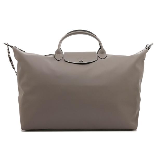 ロンシャン LONGCHAMP ハンドバッグ トラベルバッグ プリアージュエクストラ Lサイズ ショルダー 2WAY グレー レディース 1624 987 P55 A4対応の画像
