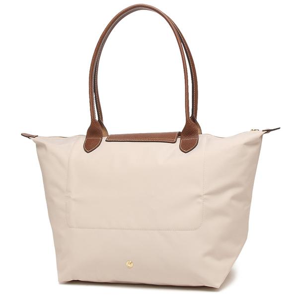 LONGCHAMP ロンシャン レザー トートバッグ サイドジップ ベージュ LONGCHAMP（ロンシャン） トートバッグ ル プリアージュ L ベージュ