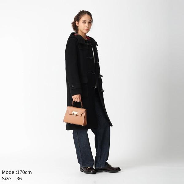 ロンドントラディション コート ダッフルコート メルトン ブラック レディース LONDON TRADITION M11 LT65