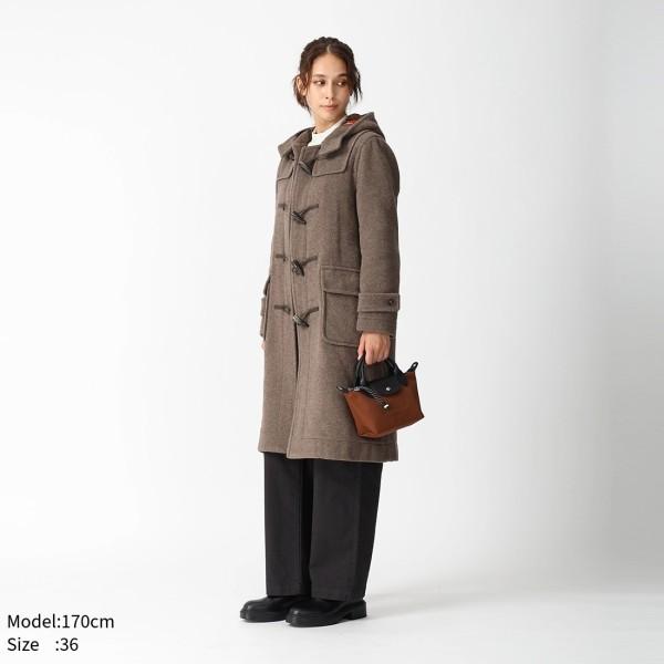 ロンドントラディション コート ダッフルコート メルトン ブラウン レディース LONDON TRADITION M11 LT65