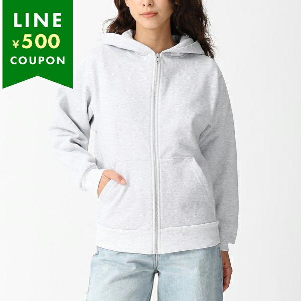 ロサンゼルスアパレル パーカー フーディー フリースジップアップ グレー メンズ LosAngeles Apparel HF-10 ASHGRAY LOS ANGELES APPAREL（ロサンゼルスアパレル） パーカー フーディー