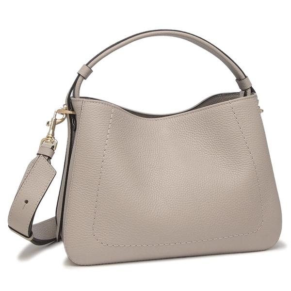 LORISTELLA グレー ハンドバッグ　ショルダー付き LORISTELLA（ロリステッラ） ハンドバッグ ショルダーバッグ グレー