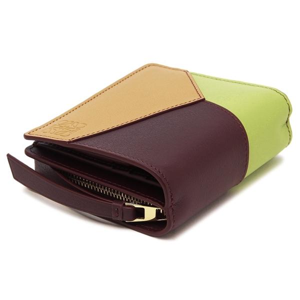 LOEWE ロエベ 二つ折り財布 パズル コンパクト ウォレット LOEWE ロエベ 二つ折り財布 パズル コンパクト ウォレット