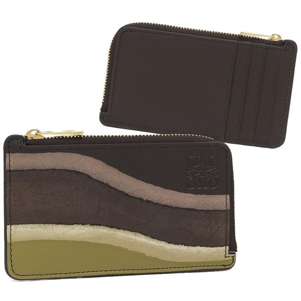 ロエベ フラグメントケース カードケース アナグラム コインケース ブラウン メンズ レディース ユニセックス LOEWE C643Z40XA0 0017