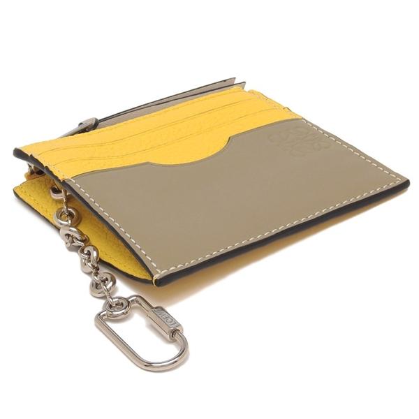 LOEWE アナグラム パズル ケース レザー イエロー マルチカラー LOEWE ロエベ コインケース カードケース PUZZLE パズル