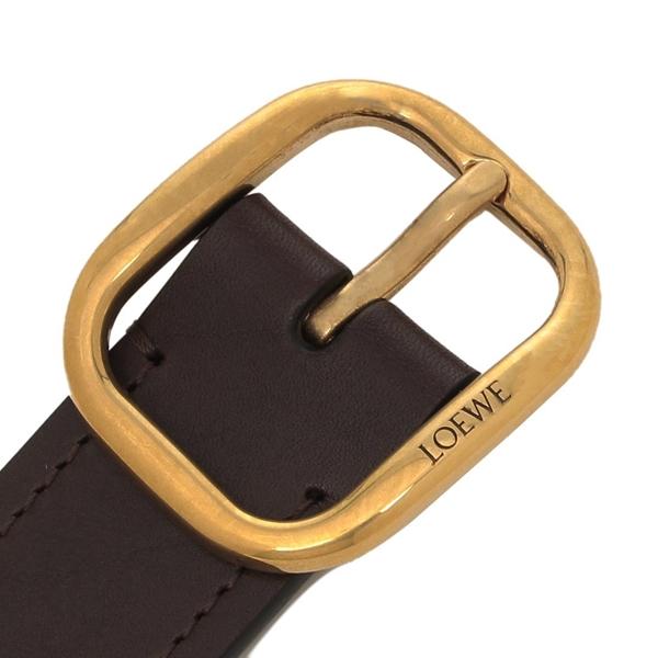 LOEWE ロエベ ベルト ラウンドソフト ブラウン レディース E619Z20X65 