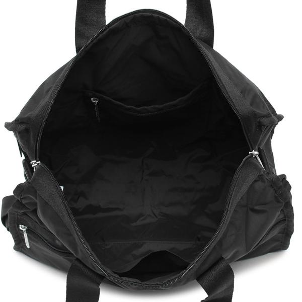レスポートサック ボストンバッグ デラックスウィークエンダー MED ブラック レディース LESPORTSAC 4318 R086 A4対応の画像