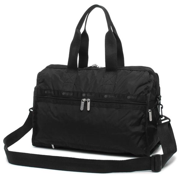 レスポートサック ボストンバッグ デラックスウィークエンダー MED ブラック レディース LESPORTSAC 4318 R086 A4対応の画像