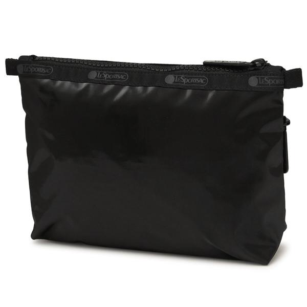 新品未使用　コスメポーチ　ブラック LeSportsac（レスポートサック） ポーチ コスメティッククラッチ