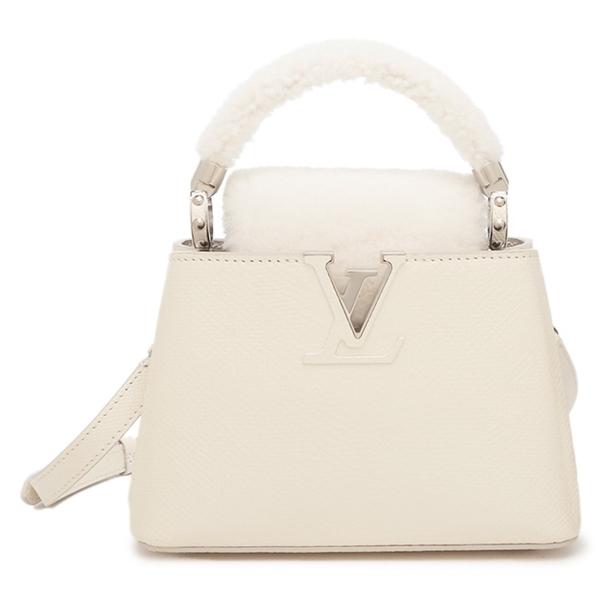 ルイヴィトン　カプシーヌmm ハンドバッグ　オフホワイト LOUIS VUITTON（ルイ・ヴィトン） ハンドバッグ ショルダーバッグ